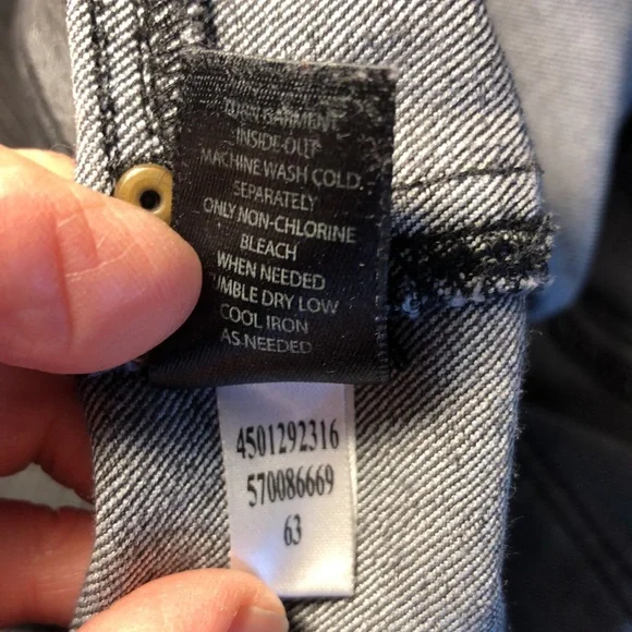 Black Denim Jeans White House Black Market waist 30-32 Short Length - Picture 12 of 15